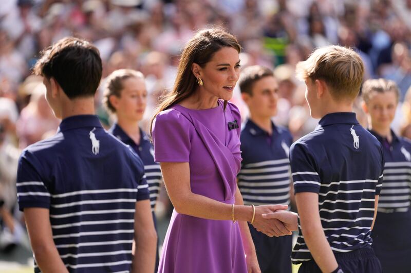 Kate Middleton al torneo maschile di Wimbledon 2024  2