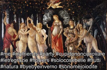 Se i quadri avessero Instagram: gli hashtag più divertenti 1