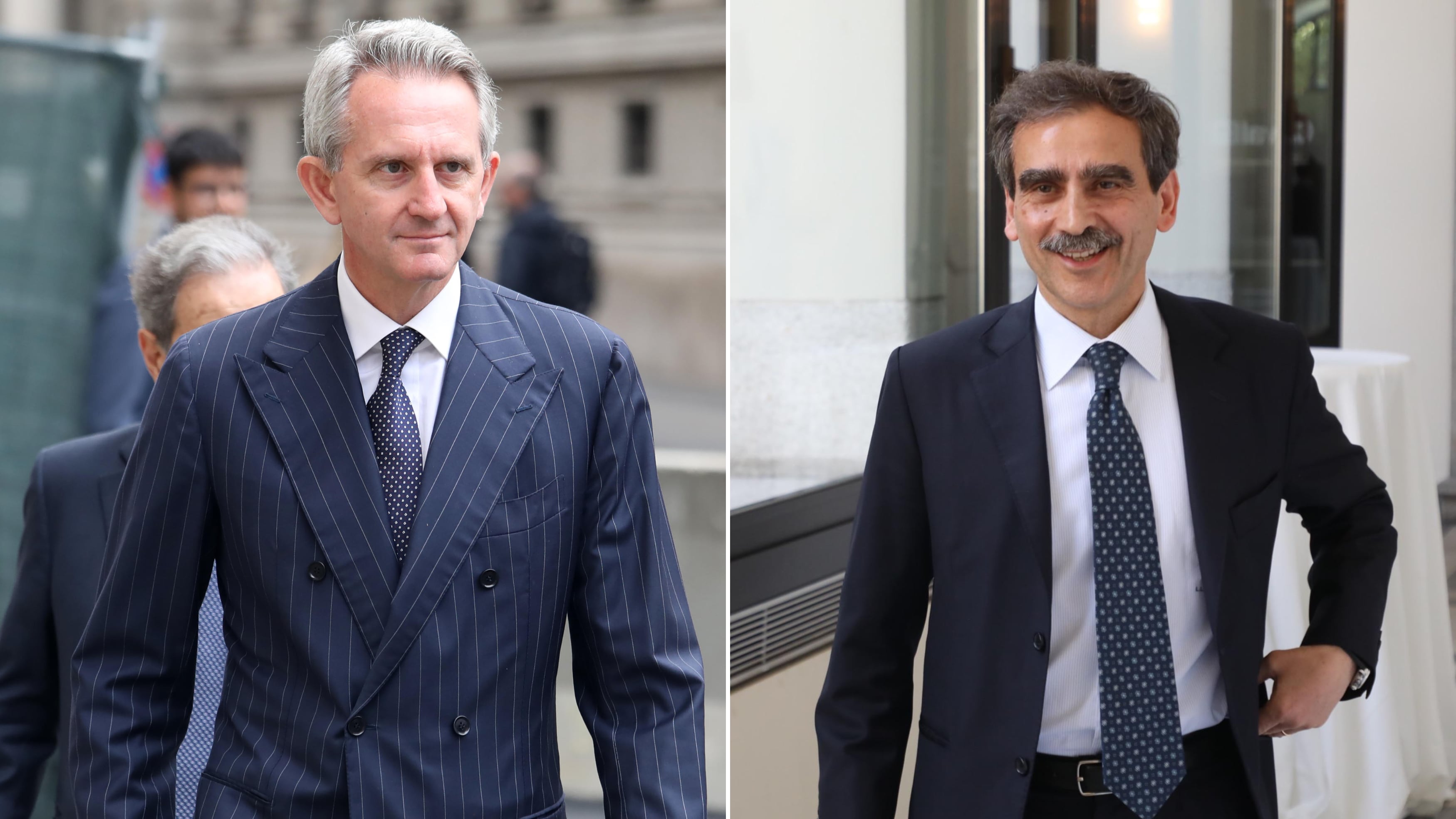 I due protagonisti dell'operazione: Lovaglio e Nagel