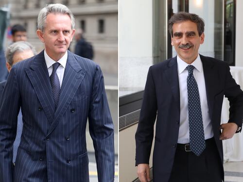 I due protagonisti dell'operazione: Lovaglio e Nagel