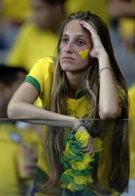 La disperazione dei tifosi brasiliani 21