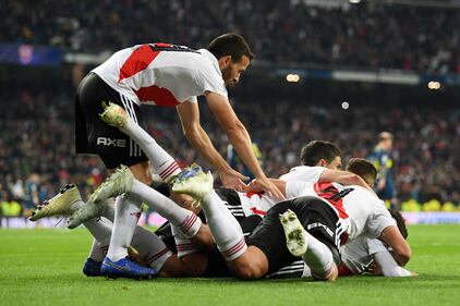 Copa Libertadores, il trionfo del River nel derby contro il Boca. Le immagini del Bernabeu 6