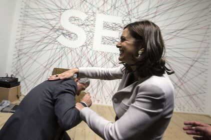 Vendola-Boldrini, schiaffi per gioco 1