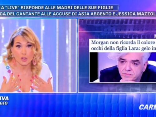 Barbara D'Urso e la verità sulla presunta bestemmia di Morgan