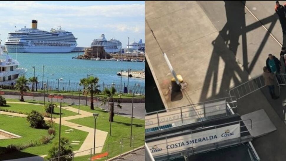 Nave bloccata a Civitavecchia, a bordo due casi sospetti di coronavirus
