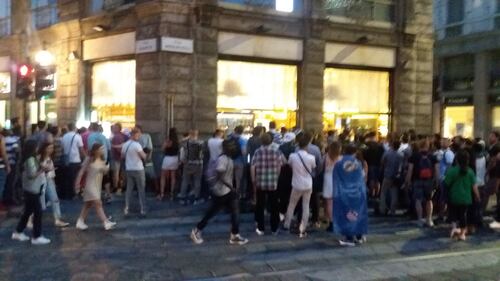 La strana notte dei tifosi a Milano 3