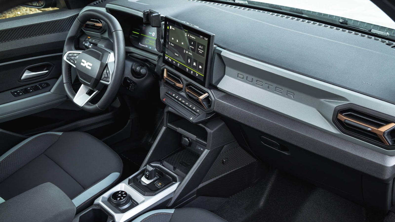 Dacia Duster, un abitacolo che combina tecnologia e concretezza raffinata