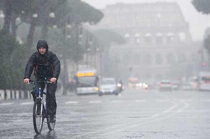 I danni del maltempo a Roma 3
