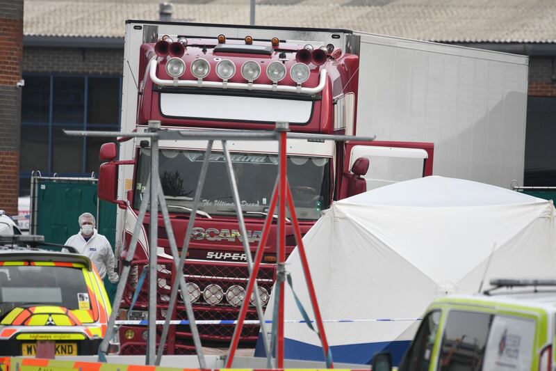 Trovati 39 corpi su un camion nell'Essex 1