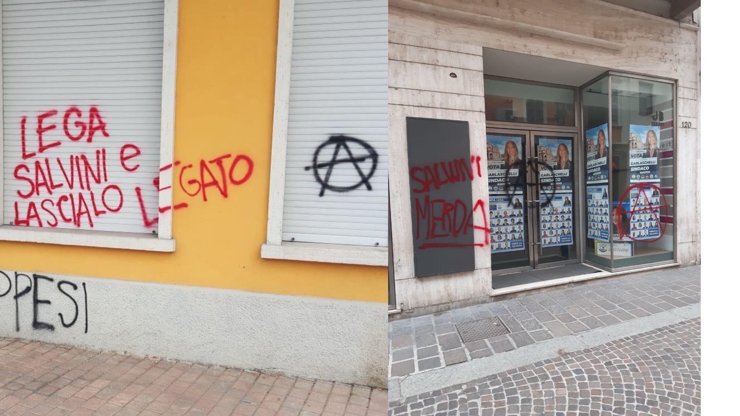 Assalto alla sede del Carroccio: "Lega Salvini e lascialo legato"