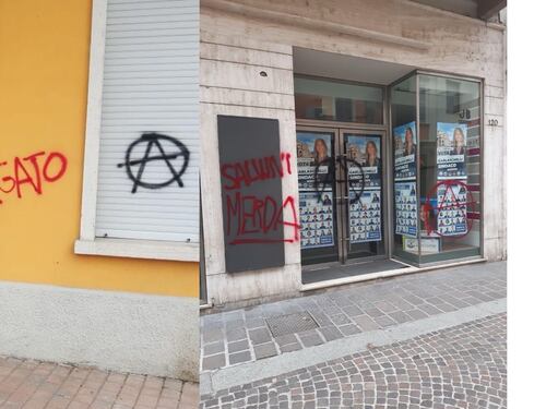 Assalto alla sede del Carroccio: "Lega Salvini e lascialo legato"