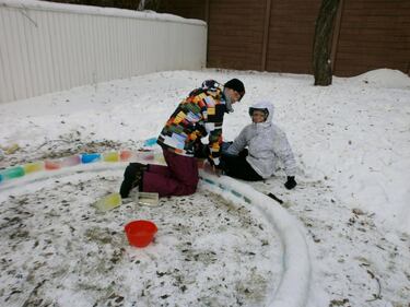 Un igloo fai da te: la creazione di Daniel Gray 4