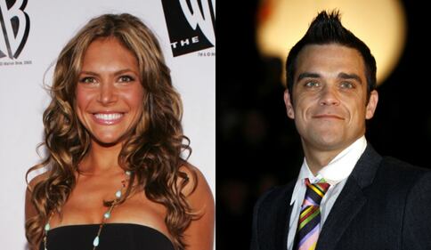 Robbie Williams e la moglie Ayda Field 2