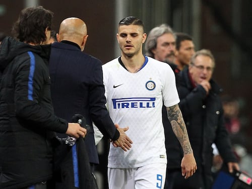 Spalletti sulle foto hot di Icardi: "Qui da noi viene sempre vestito da Inter"