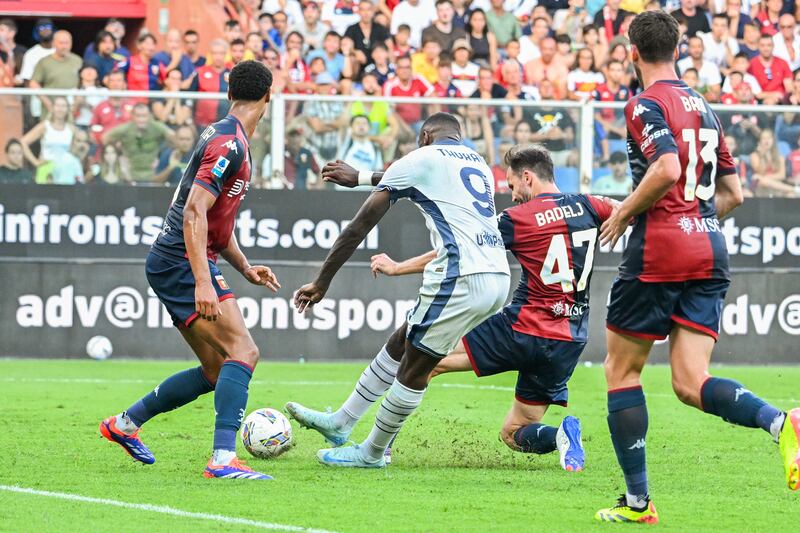 Thuram gol Genoa Inter