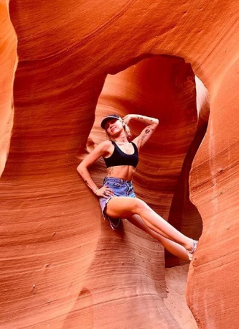 Miley Cyrus, vacanze in famiglia in Colorado 7