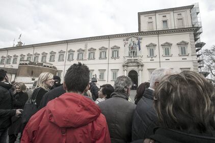 Napolitano lascia il Quirinale 2