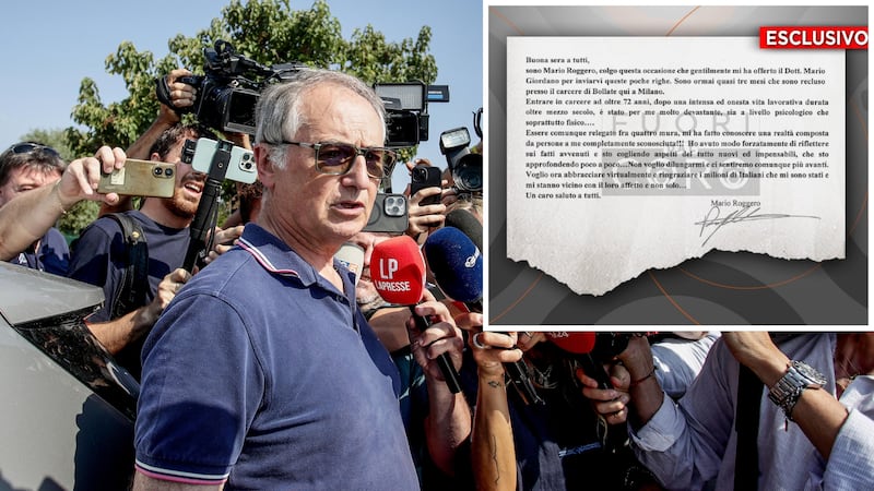 “Entrare in cella a 72 anni è stato devastante”: la lettera di Mario Roggero dal carcere