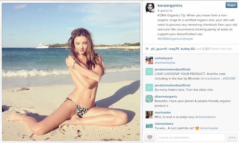 Miranda Kerr: topless su Instagram 1