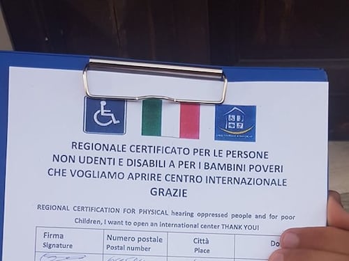 Vasto, si fingevano sordomute chiedendo donazioni per aprire un centro