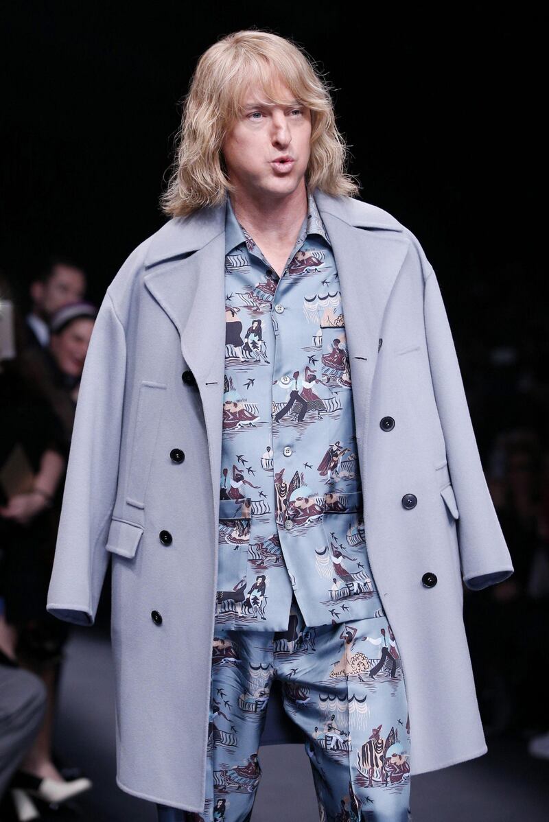 Zoolander sfila sulla passerella di Valentino 9