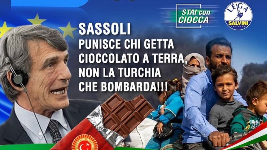 Lanciò cioccolata turca al Parlamento europeo: sospeso leghista Ciocca