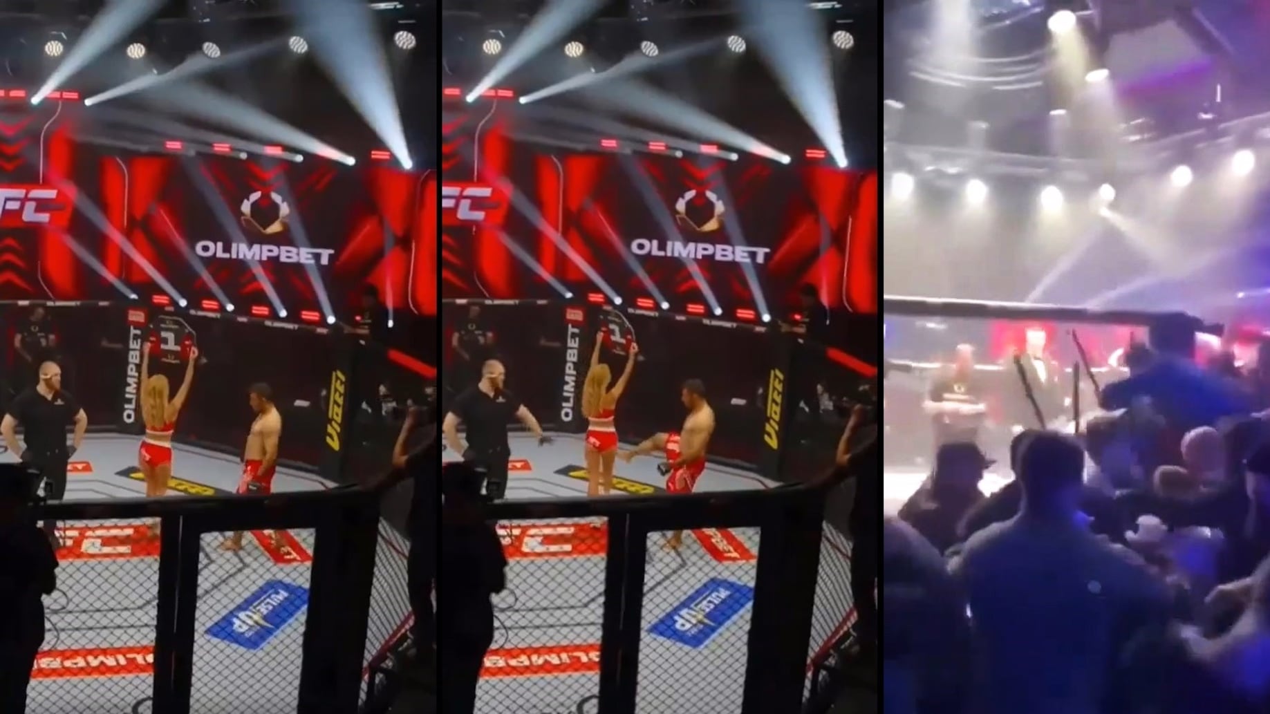 Atleta Mma colpisce una ring girl: linciato dal pubblico a fine match, viene squalificato a vita