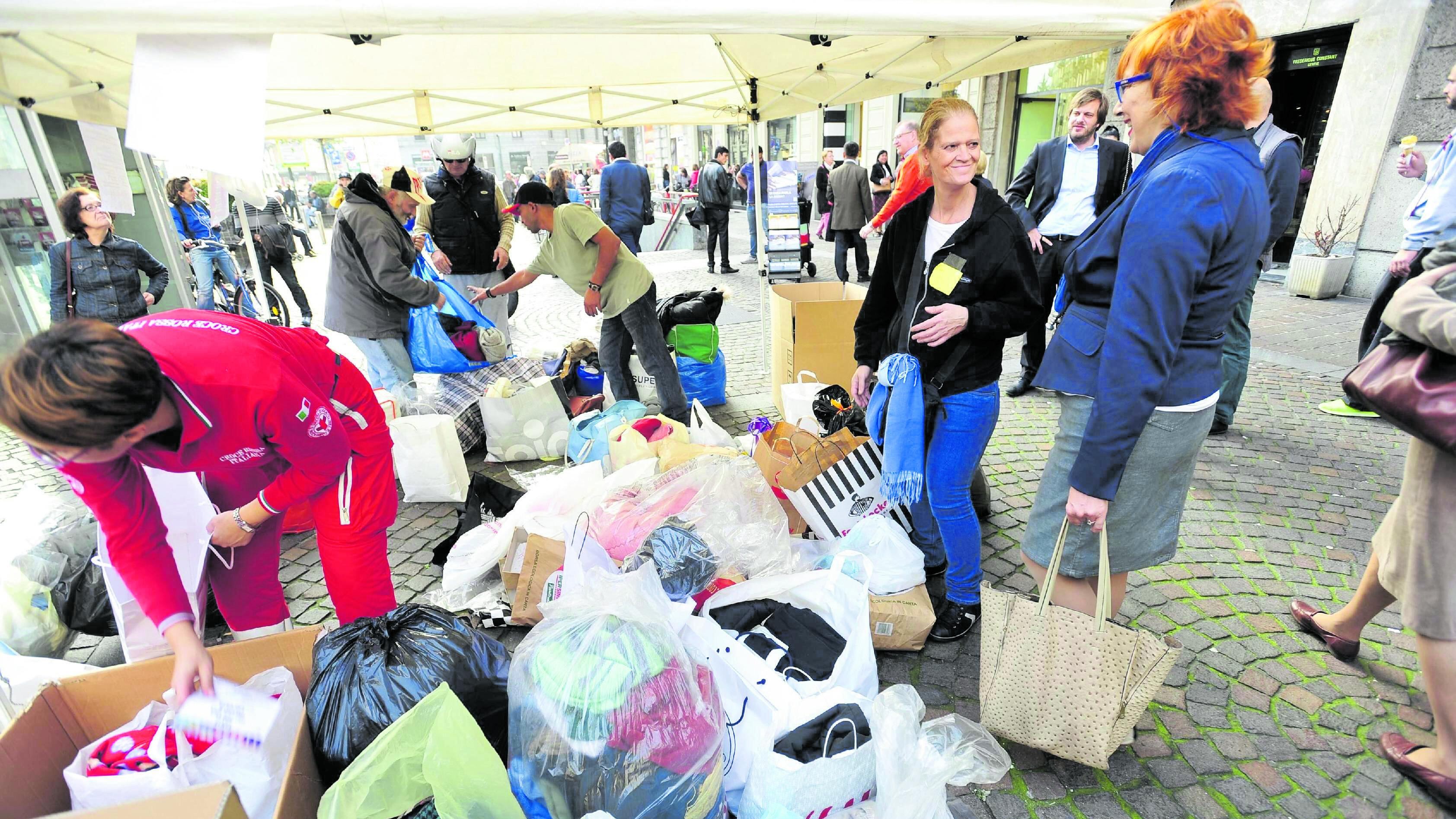 Più posti per i clochard e maxi raccolta di abiti
