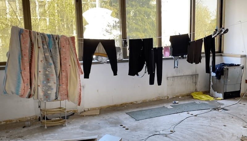Palazzi occupati a Milano Rogoredo 3