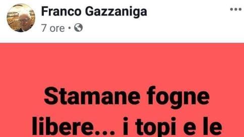 Sindaco di sinistra insulta Lega e Fdi: "Topi e blatte in piazza"