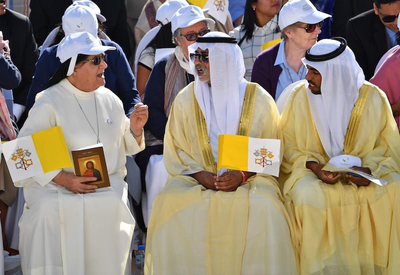 La Messa di papa Francesco negli Emirati 3