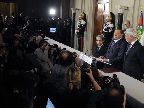 Silvio Berlusconi a Mattarella: "No a una grande coalizione"