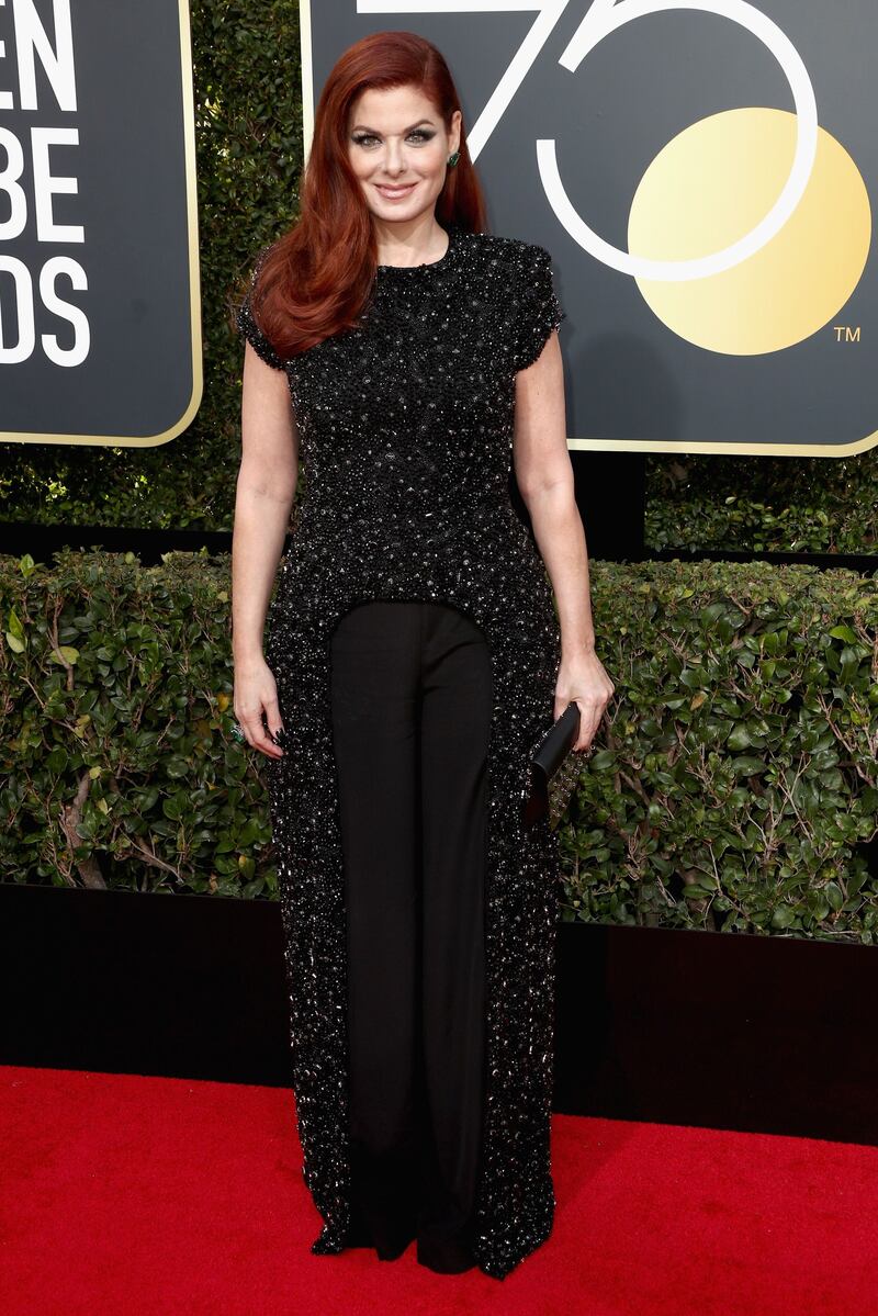 Golden Globe 2018, star in nero sul red carpet 4