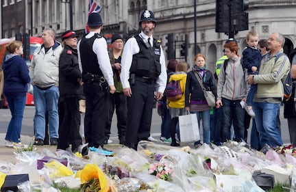 Londra, i funerali dell'agente ucciso durante l'attentato a Westminster 20