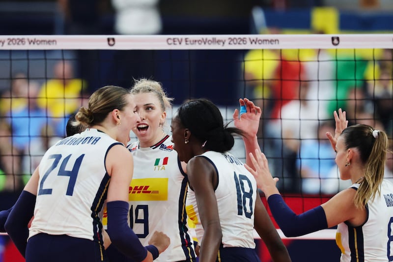 Eurovolley, semifinale Italia