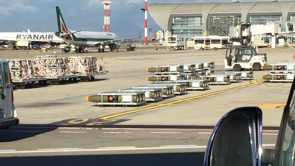 Il viaggio delle bombe dall'Italia all'Arabia saudita