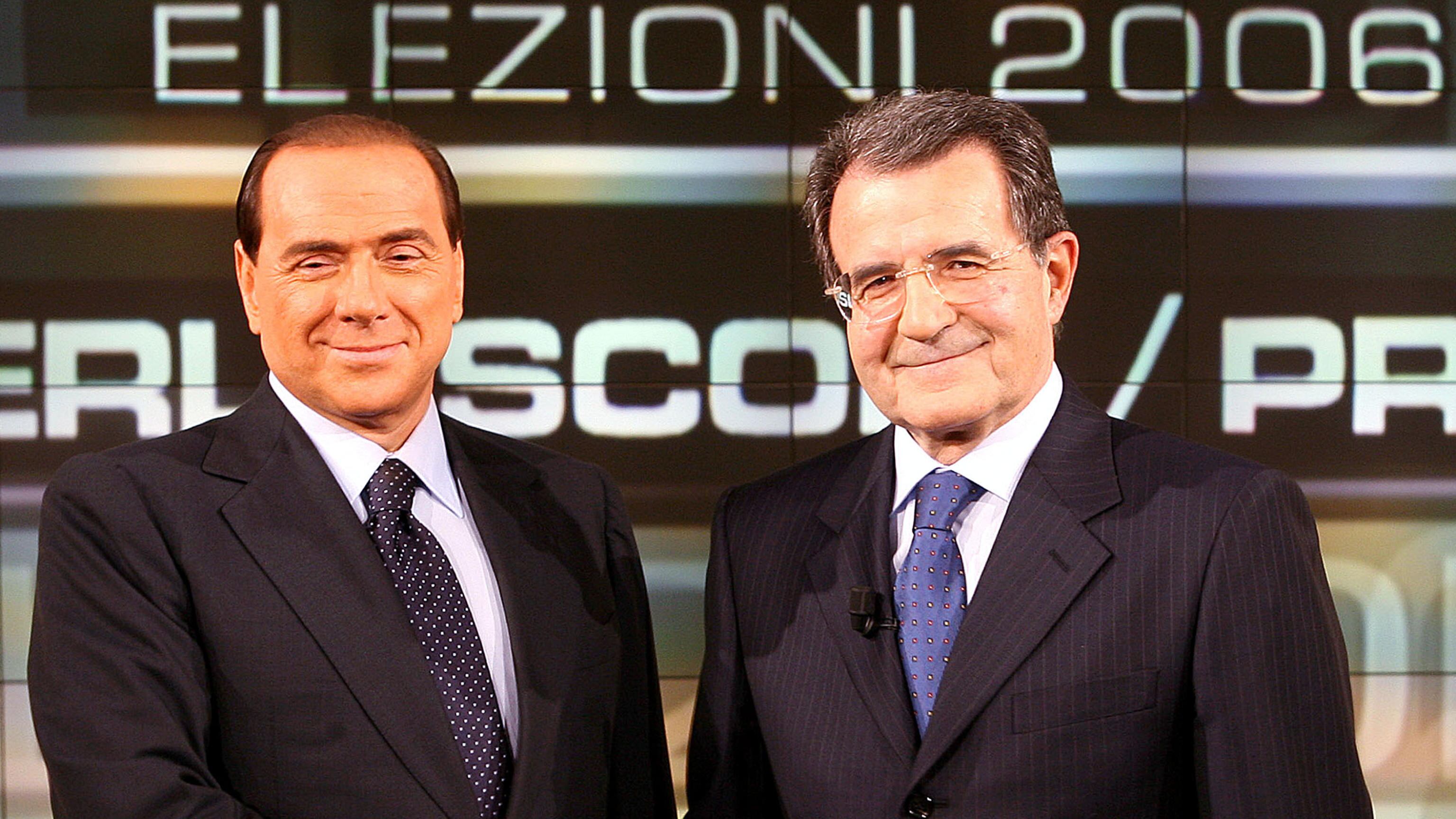 "Ubriaco", "Utile idiota". Quando tra Prodi e Berlusconi furono scintille in tv