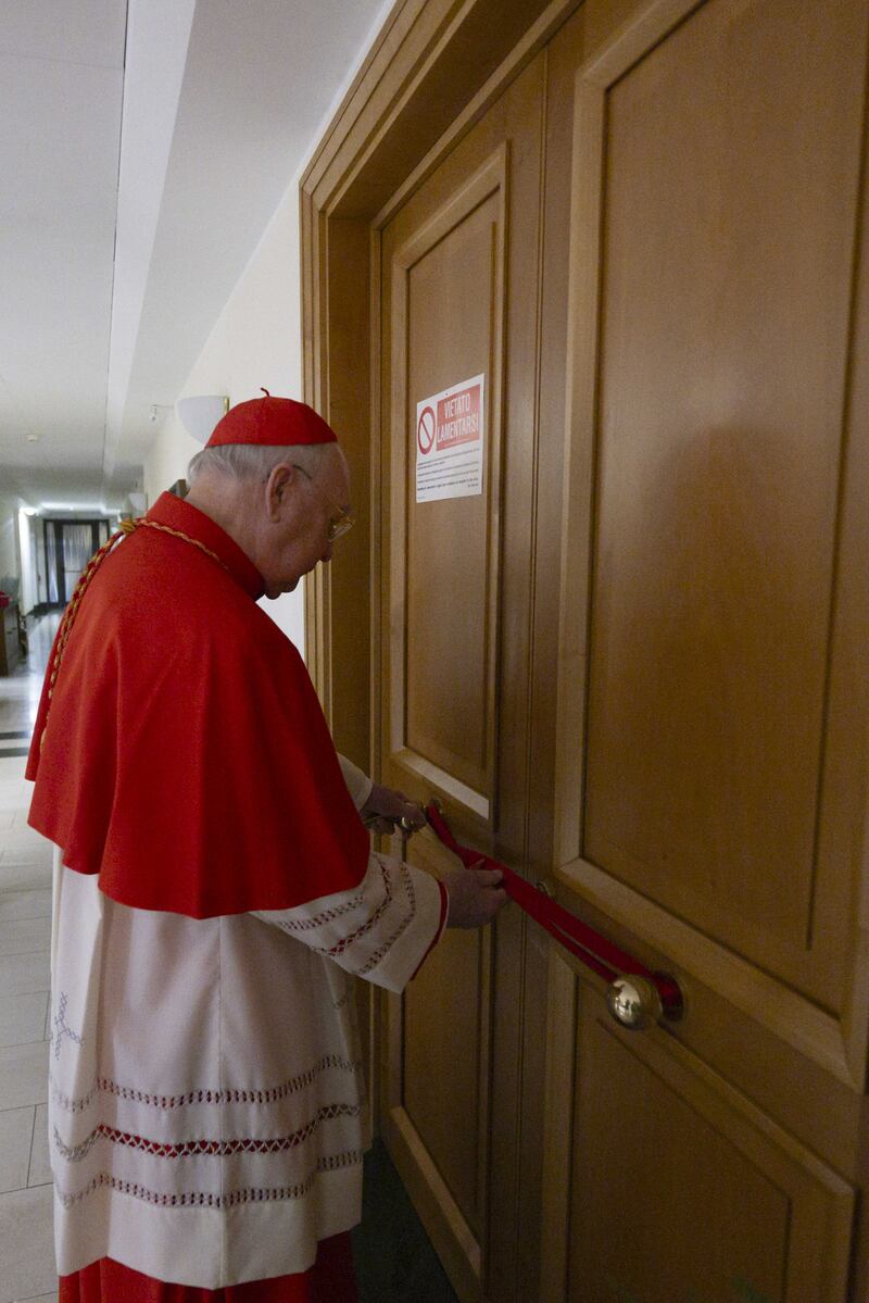 Le prime foto della salma di Papa Francesco 3