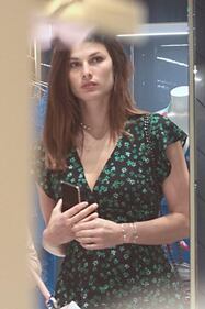 Dyane Mello, shopping hot a Milano 10