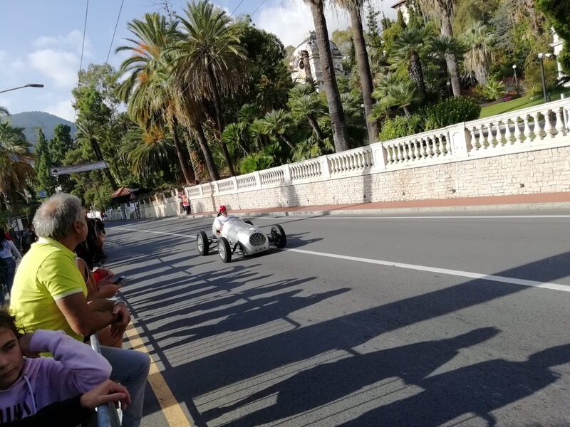 A Ospedaletti la rievocazione del Gran Premio di Sanremo con i bolidi d'epoca 4
