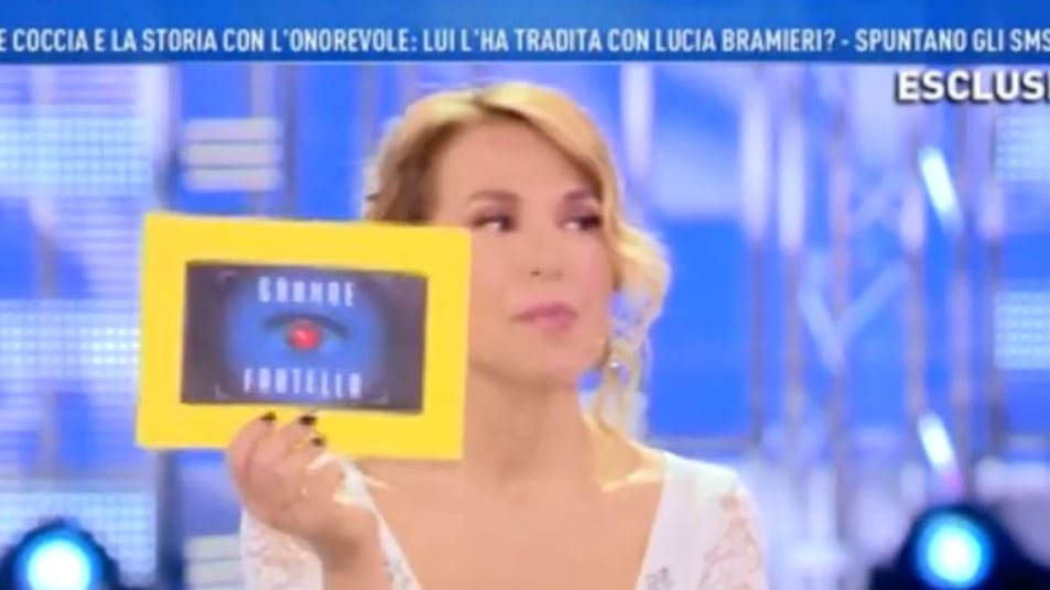 Gf, Barbara D'Urso: "In diretta leggerò i messaggi notturni tra Coccia e la Bramieri"