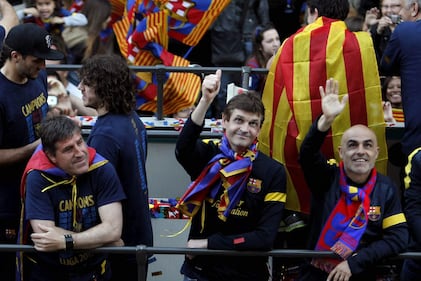 Ecco i festeggiamenti dei grandi club europei di calcio 7