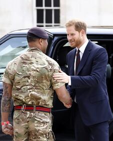 Il principe Harry all'annuale  "Lord Mayor's Big Curry lunch" 1