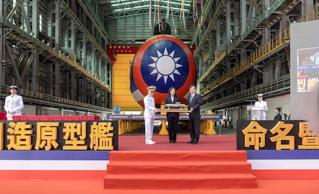 Taiwan ha varato il primo sottomarino progettato e assemblato direttamente sull'isola 7