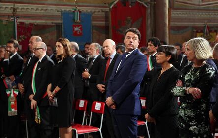 Renzi in pellegrinaggio ad Assisi 3