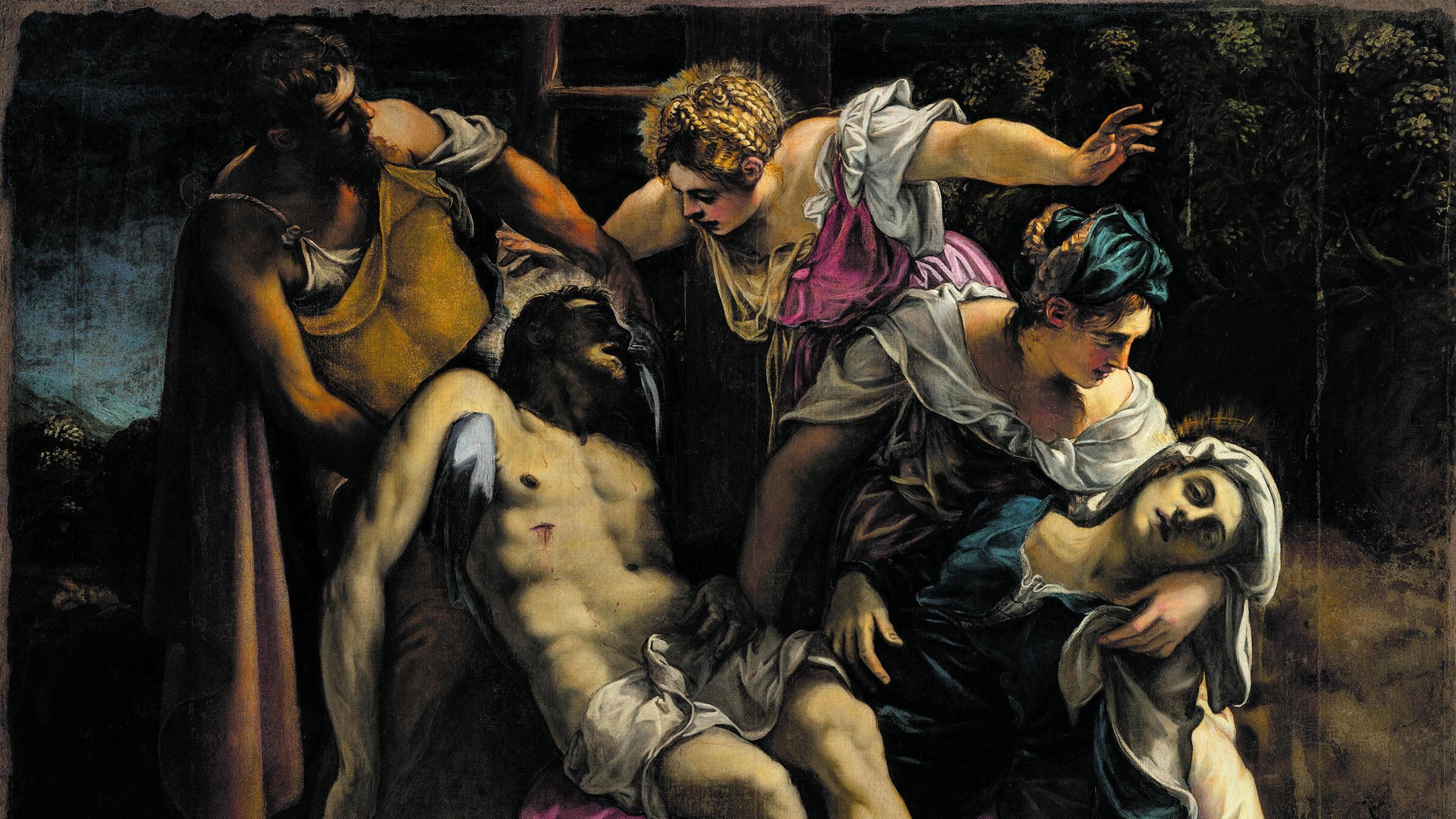 Il Tintoretto ritrovato. Un fascio di luce svela la Deposizione