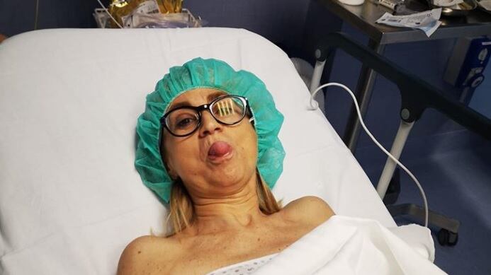 Luciana Littizzetto operata d'urgenza dopo l'incidente in strada