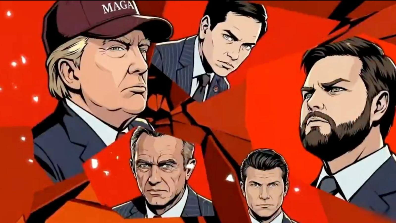 Anime, videogiochi e droni: il manifesto (efficace e spiazzante) della narrazione di Trump