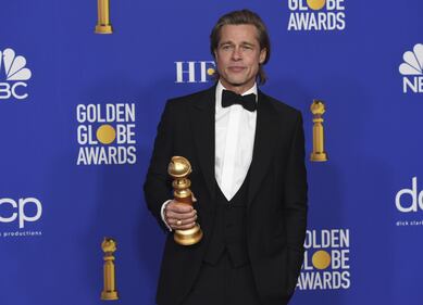 Brad Pitt e Jennifer Aniston ai Golden Globes 2020: foto 2