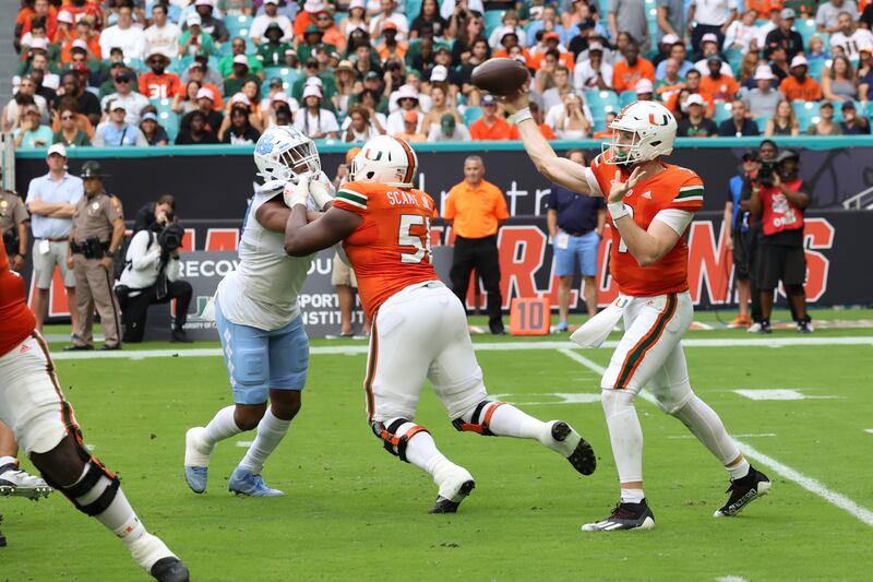 Hurricanes Miami NC 2022 Van Dyke